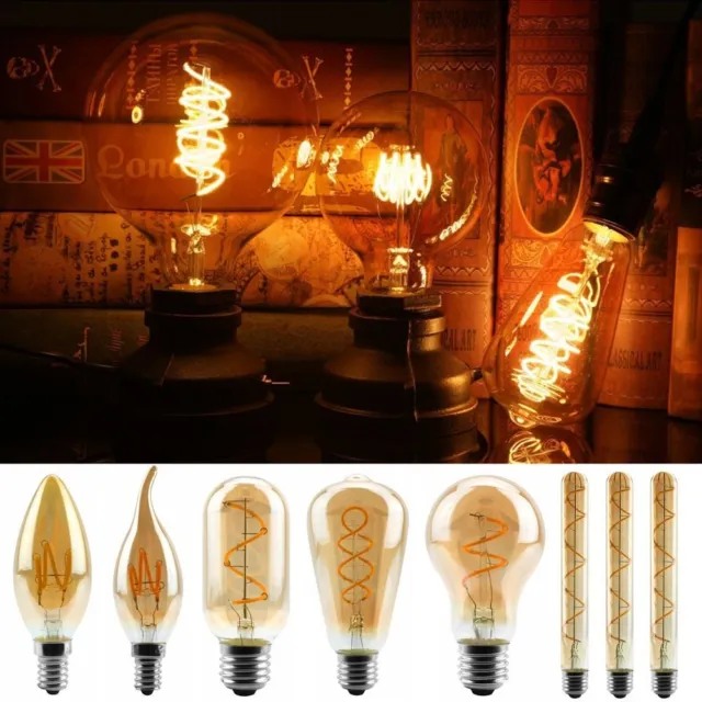 licht Antike Glühlampen Filament Vintage Retro-Glühbirne Edison Lampe Glas