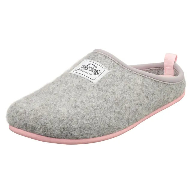 Mercredy Slipper Grey Pink Femme Grey Pink Chaussures Pantoufle