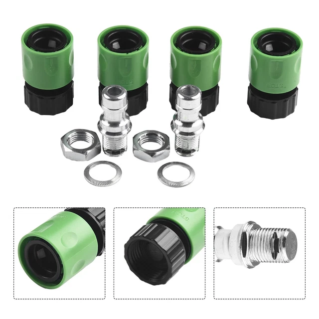 Kit De Fixation Lavage Tondeuse à Gazon – Adaptateurs Rapides, Buses Acier, Pour Nettoyage Sous Carter | Facile à Installer - 9