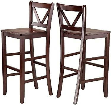 Winsome Victor Stools, 29, Brown 29", Stools