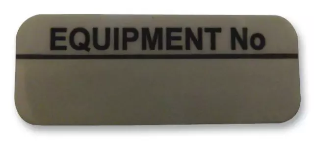Étiquette Equipment No 100 Paquet - 7827642