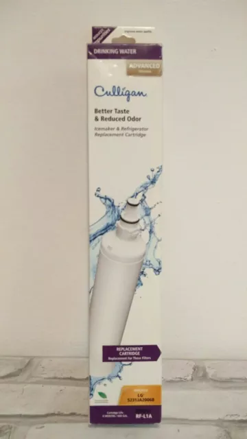 Filtro de agua Culligan RF-L1A de filtración avanzada mejor sabor y olor reducido nuevo