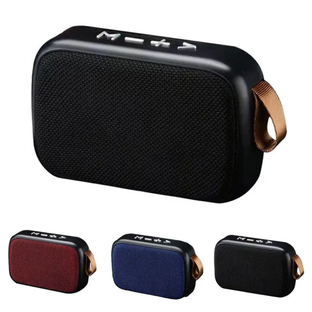 Bluetooth Wireless Speaker Boombox Portable TF Card Slot Rechargeable Battery·