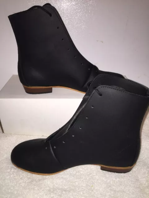 High Country, Size 5.5D WOMENS Clogging Tap Dance boots, Shoes, (no Taps) Black