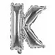 Ballon Lettre K Aluminium 36 cm