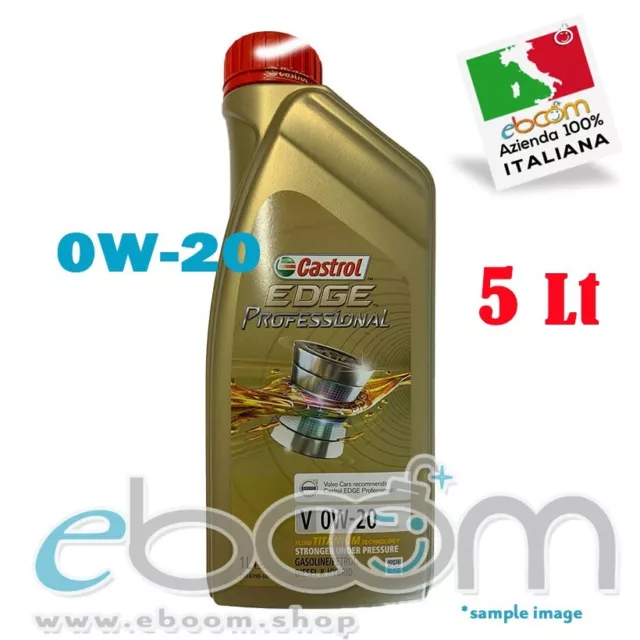 CASTROL 0W20 Olio motore Auto EDGE Professional V Titanium SDS x motori VOLVO 5