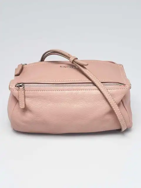 Givenchy Pink Sugar Goatskin Leather Mini Pandora Bag