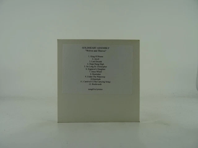 GOLDHEART ASSEMBLY WOLVES AND THIEVES (112) 12 Track Promo CD Album Card Sleeve