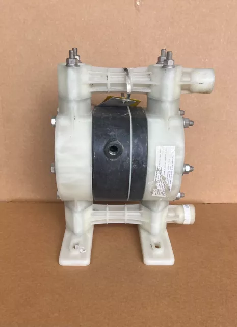 Yamada 1/2" Air  Pump NDP-15FPS Polypylene Body with Santoprene Diaphragms Used