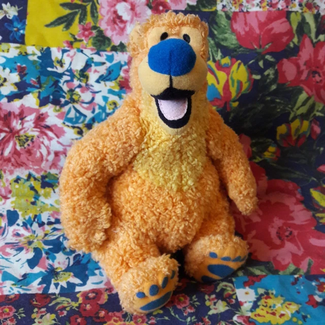 DISNEY 8& BEAR In The Big Blue House Bear Soft Toy Plush Mattel Jim ...