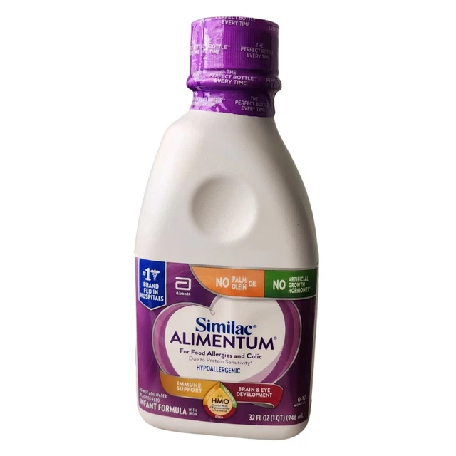 1 Bottle Similac Alimentum 32 Oz Hypoallergenic Formula Ready To Feed In Stock!