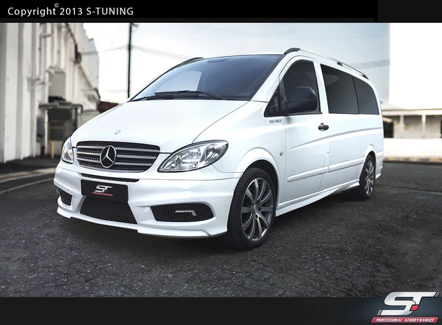 Winddeflectoren voor Mercedes VITO/Viano W639 2003-2014 2 stukken