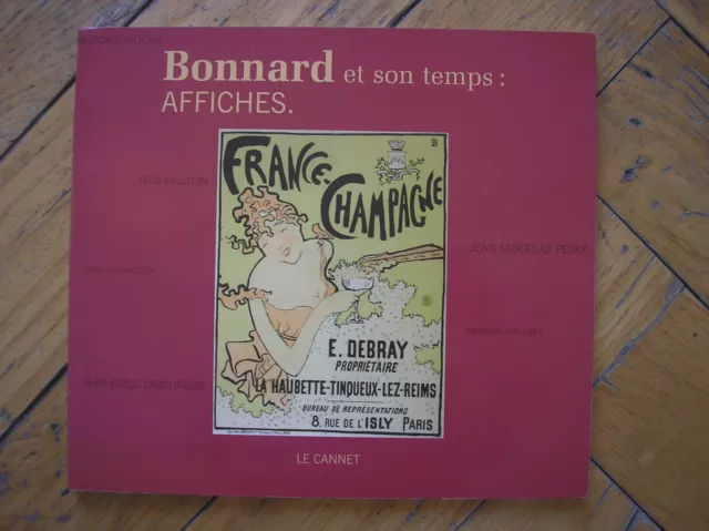 Bonnard Et Son Temps Affiches Mucha Peske Mouclier Vuillard Catalogue Expo 2008