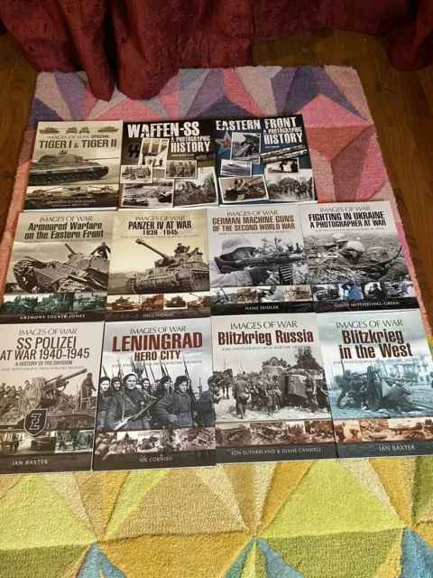 WW2 Books Job Lot Of 11