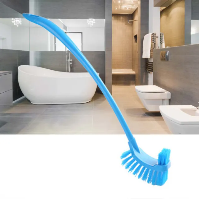 Spazzola per pulitore ciotola WC spazzola per WC spazzola doppia laterale bagno