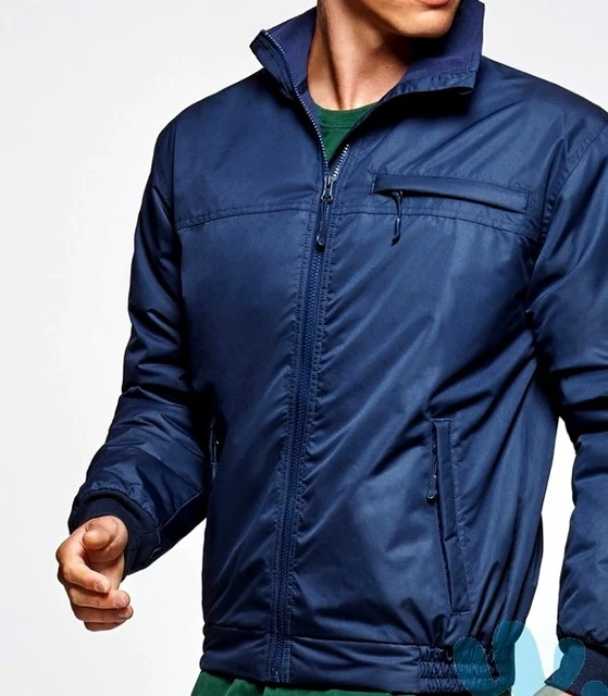 Chaqueta Hombre cómoda acolchada en tejido muy resistente con cuello alto. Yukon