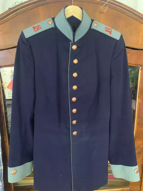 Uniform Großherzoglich Hessisches Train-Bataillon 18 Darmstadt 1901 Preußen RAR