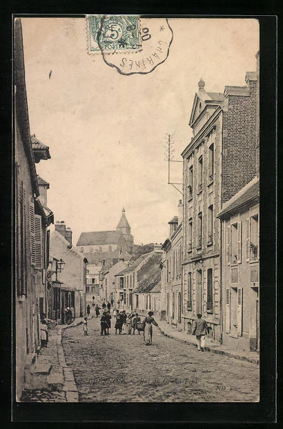 CPA Épernon, Rue du Grand-Pont