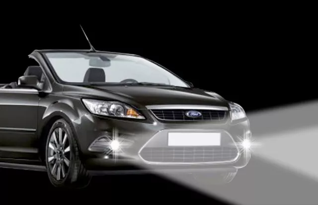 LED Tagfahrlicht für Ford Focus II Cabriolet Cabrio Tagfahrleuchte Scheinwerfer