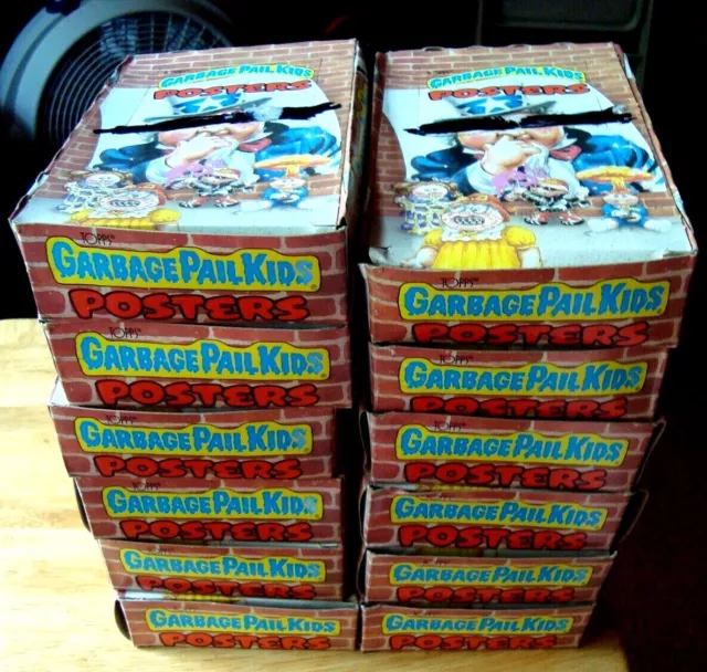 1 box 1986 GPK Garbage Pail Kids Full wax BOX of 36 UNOPENED posters