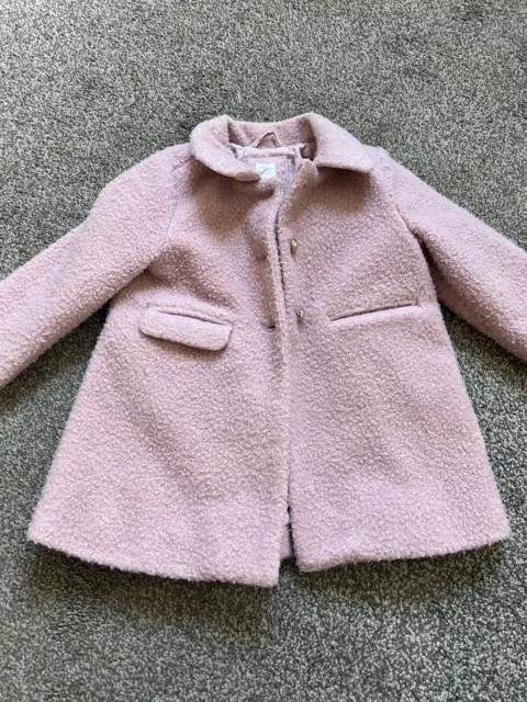 Baby Gap Baby Girls Pink Coat - Age: 18-24 Months