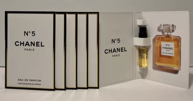 Chanel no 5 eau de parfum Damen Parfum Proben 6x1,5 ML.