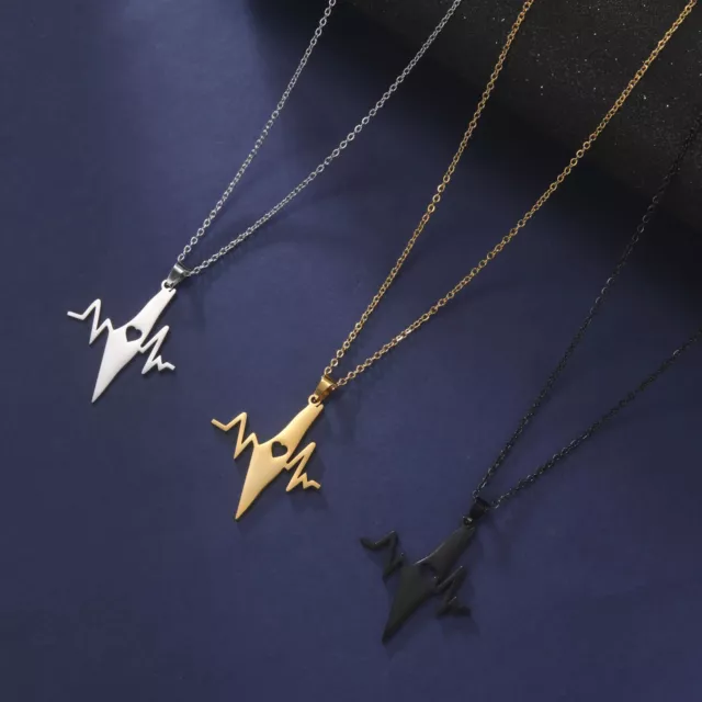 Collana Ciondolo Love Hollow Current Israele Palestina Mappa Catena Acciaio Inox