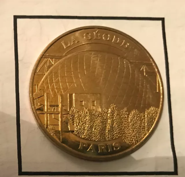 Monnaie De Paris Medaille Jeton Touristique Evm Mdp La Geode Dome 2007