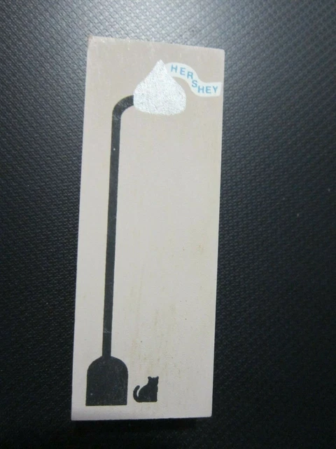 Hershey's Kiss Lamp Post Cat's Meow Village 1992 Hershey Kiss Light Post Signed