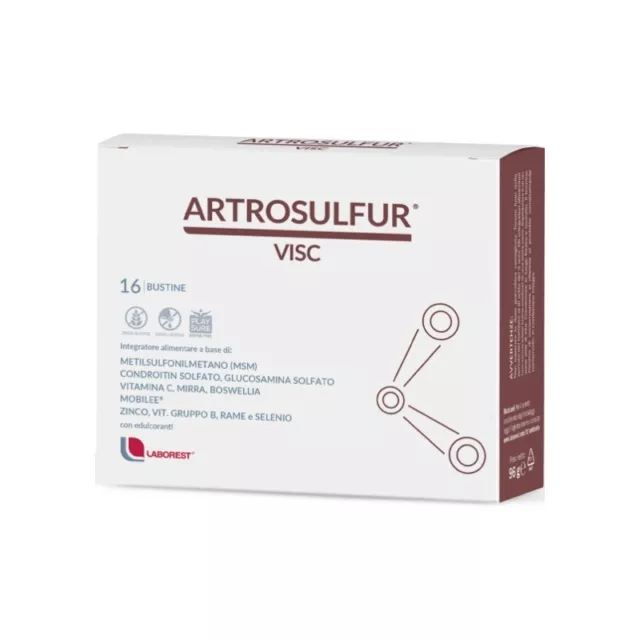 LABOREST Artrosulfur Visc - Joints health supplement 16 sachets
