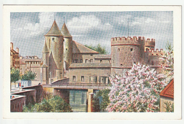 METZ  - Moselle - CPA 57 - Les portes - Porte des Allemands vue N° 28