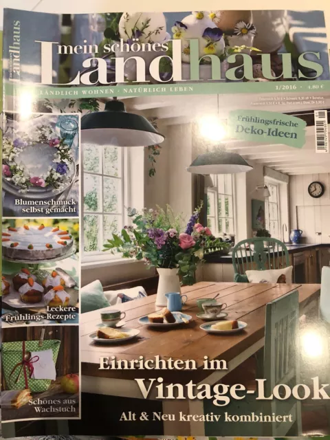 Mein schönes Landhaus  1 / 2016 - Zeitschrift