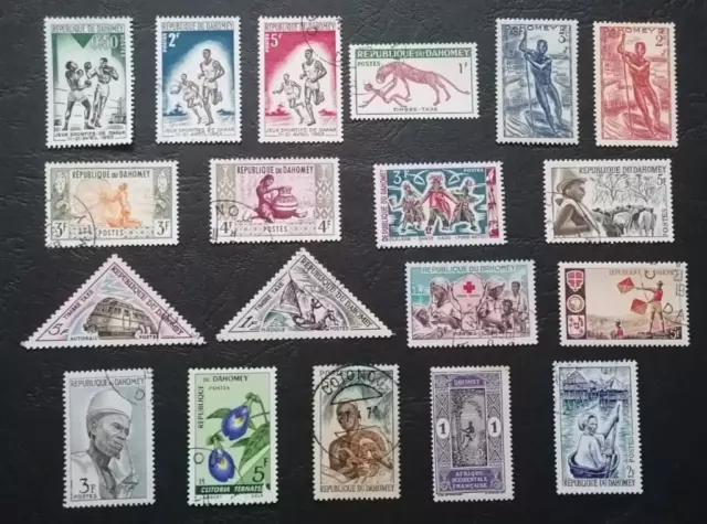 DAHOMEY  AFRICA  lot o nice Stamps  MNH