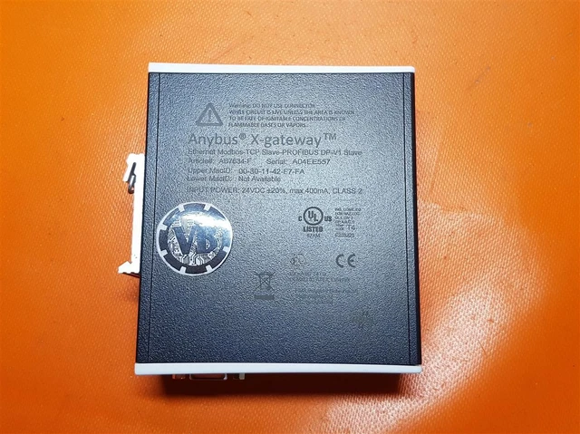 Anybus Modbus-TCP Maître Profinet Passerelle USB RJ-45