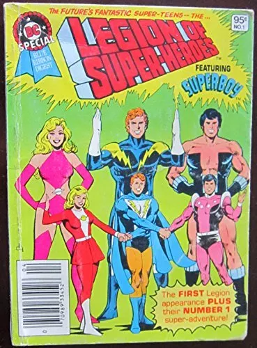 Legion Of Super-heroes - Dc Special Blue Ribbon Digest, Vol. 1, No. 1, Mar/A...