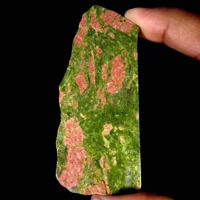 331.90Cts. Genuine Gemstone Unakite Jasper Rock Slab Polished Minerals Specimen