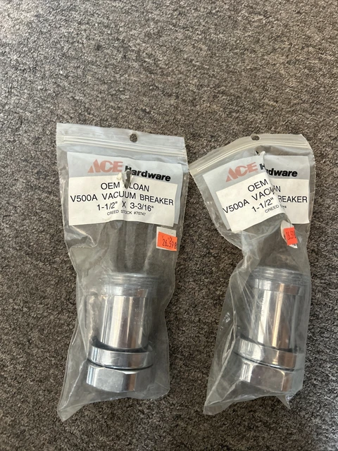 OEM Sloan V500A Vacuum Breaker 1-1/2” x 3 3/16  Fast Ship