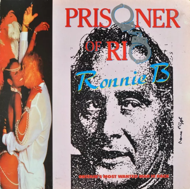 RONNIE BIGGS Signed 'Prisoner' Photograph - Great Train Robbery - preprint