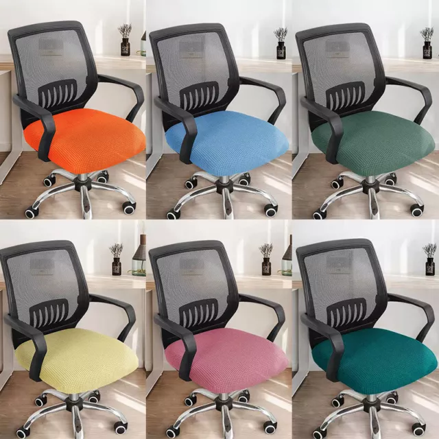 Office Seat Cover Thicken Simple Stool Case General Computer Swivel Chair Coverɘ