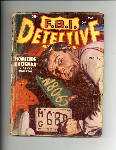 FBI Detective Stories Pulp May 1951 Vol. 4 #2 GD/VG 3.0