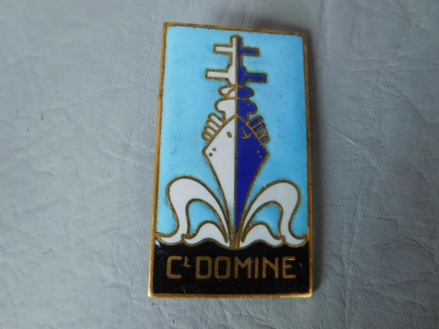Insigne Vimy, Aviso-dragueur Fabrication Augis, bon état
