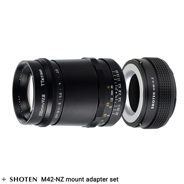 Adattatore Per Obiettivi Vintage Adattatore Obiettivo M42 A Canon EF-M - Per Usare Obiettivi Vintage Su Fotocamere Mirrorless Canon Demi - Foto 5