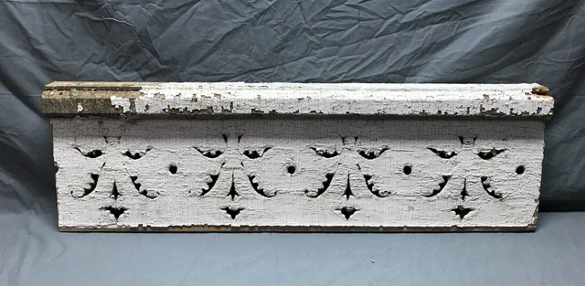 Antique 3' Foot Shabby Victorian Porch Gingerbread Span Architectural 196-23B