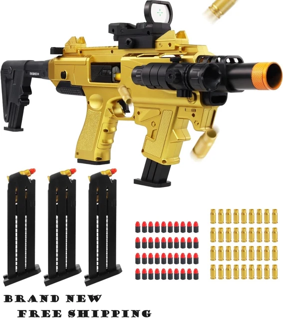 MOTORIZED FOAM DART Blaster Electric Adventure Toy Gun Automatic For