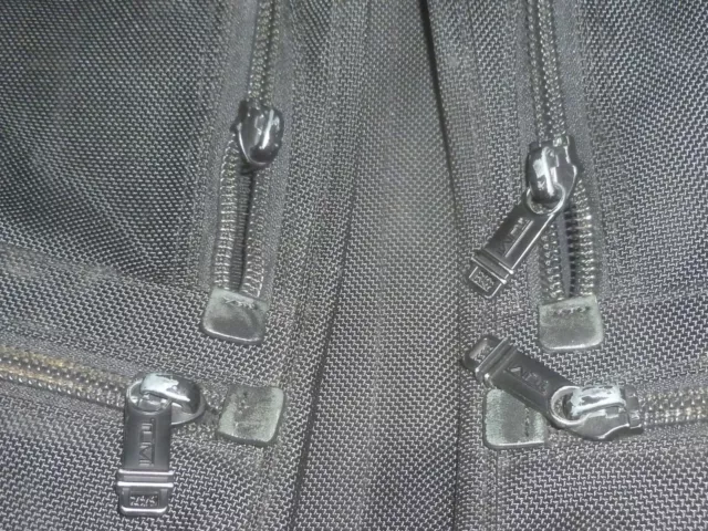 Black Tumi 20"X12"X 28" Long Wheeled Garment Bag Alpha Ballistic Nylon 22032Dh 7