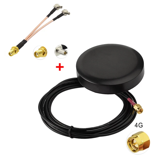 4G LTE Screw Mount Antenna SMA & TS9 For Netgear NIGHTHAWK M1 MR1100 mobile WiFi