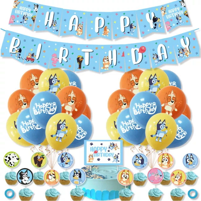 Bluey Stickers x 5 - Bluey Bingo Birthday Party Supplies & Favours Loot  Sisters