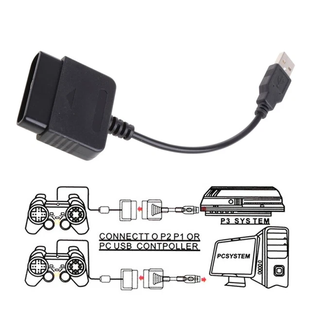 ADAPTER CONVERTER CABLE USB Port Game Controller Converter P2 to P3 $10 ...