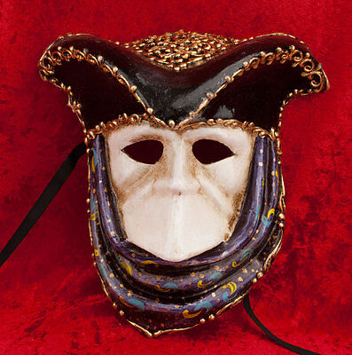 Mask from Venice Casanova IN Paper Mache Prestige And Luxe-Enfant -VOB-2006