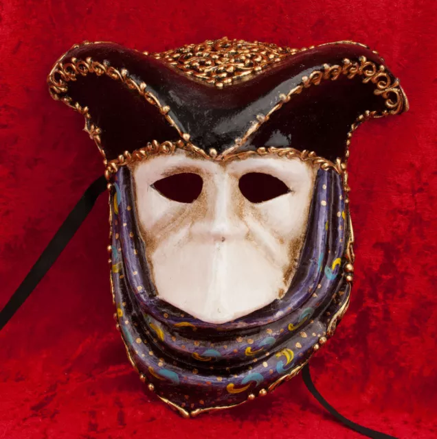 Mask from Venice Casanova IN Paper Mache Prestige And Luxe-Enfant -VOB-2006